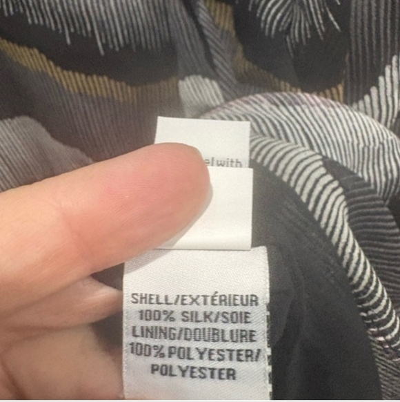 Diane Von Furstenberg Saylor Pastel Stripe Blouse Sz 8 MSRP $175 - Picture 9 of 12